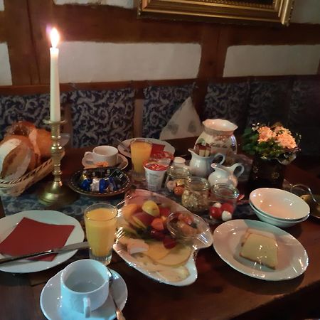 Altfraenkische Weinstube Hotel โรเทนบวร์ก อ็อบ แดร์เทาเบอร์ ภายนอก รูปภาพ