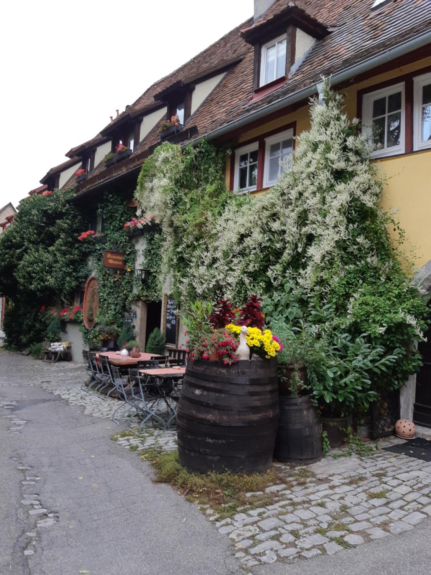 Altfraenkische Weinstube Hotel โรเทนบวร์ก อ็อบ แดร์เทาเบอร์ ภายนอก รูปภาพ